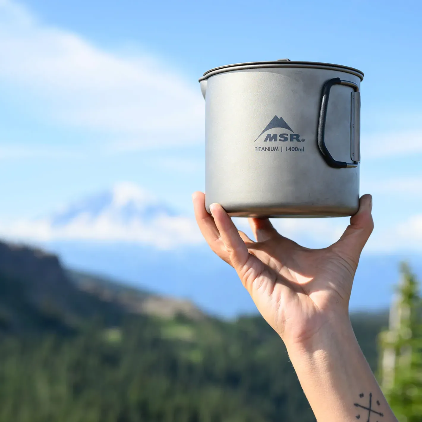 MSR Bestik, Tallerkener Og Kopper<Titan Kettle 1400 Ml Grå (TITANIUM)