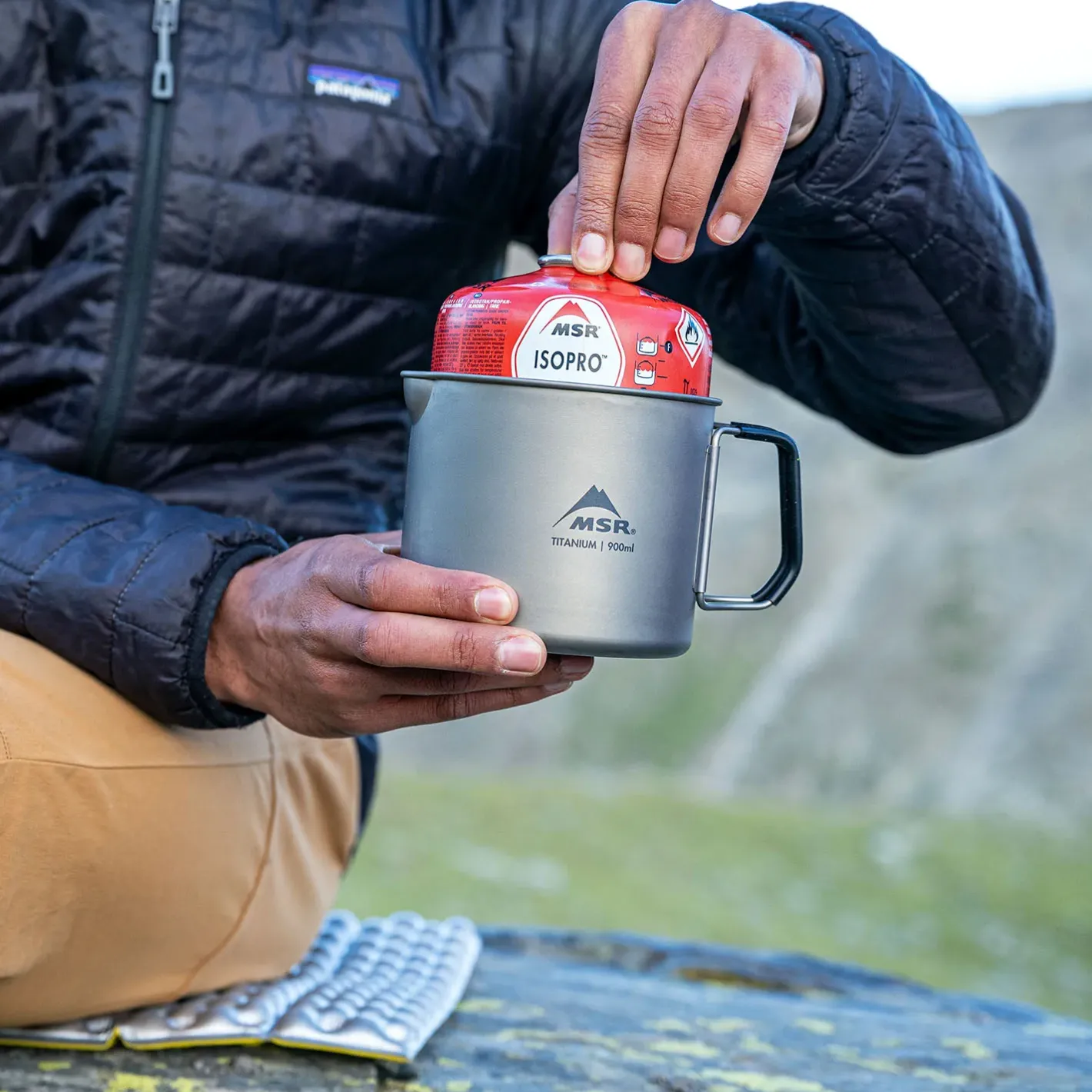 MSR Bestik, Tallerkener Og Kopper<Titan Kettle 900 Ml Grå (TITANIUM)