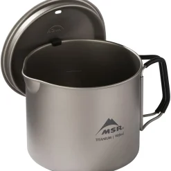 MSR Bestik, Tallerkener Og Kopper<Titan Kettle 900 Ml Grå (TITANIUM)