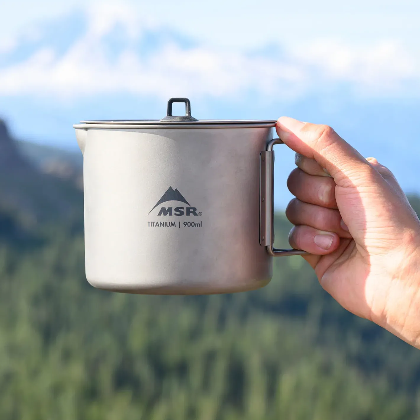 MSR Bestik, Tallerkener Og Kopper<Titan Kettle 900 Ml Grå (TITANIUM)