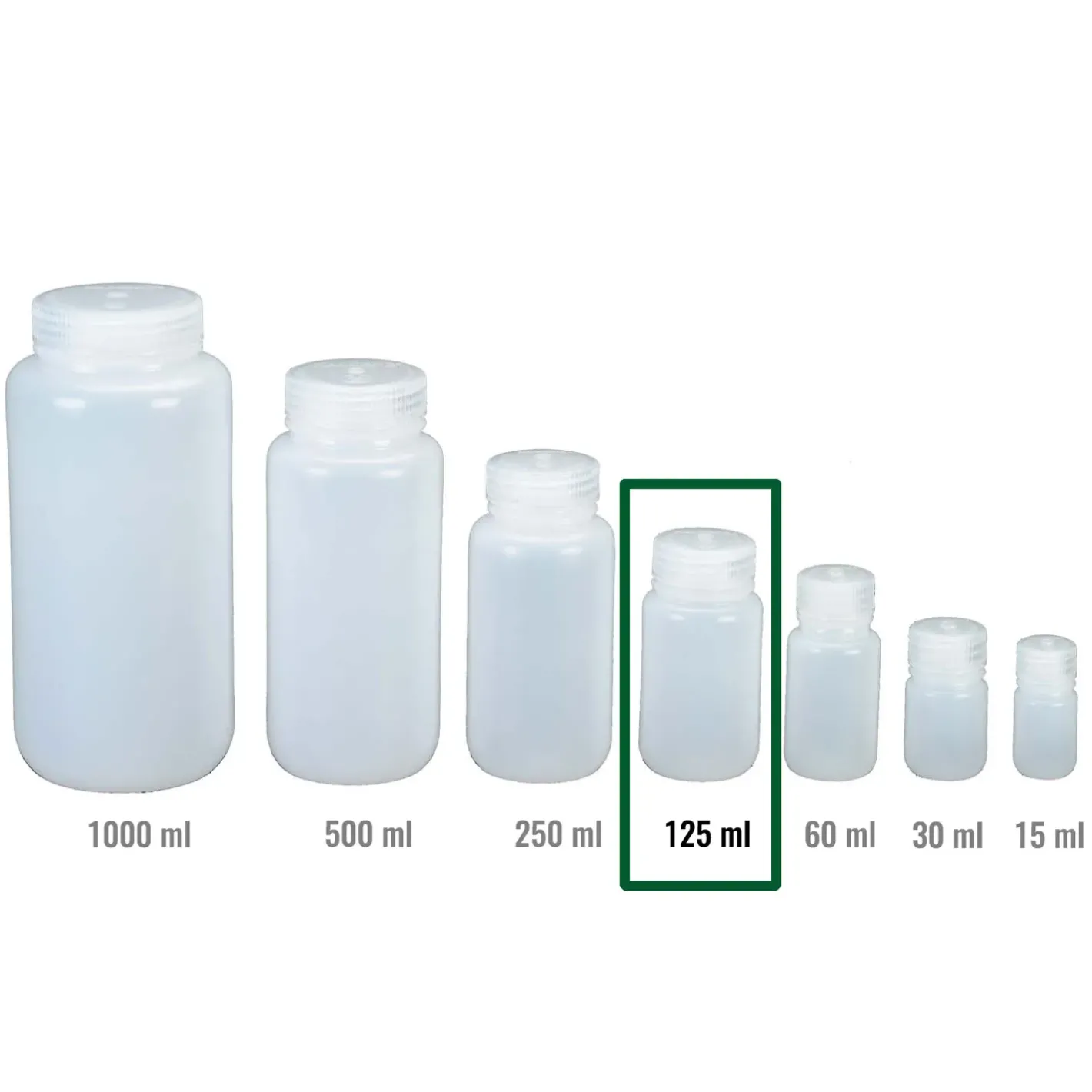 Nalgene Beholdere Og Madkasser<125 ml Round wide mouth