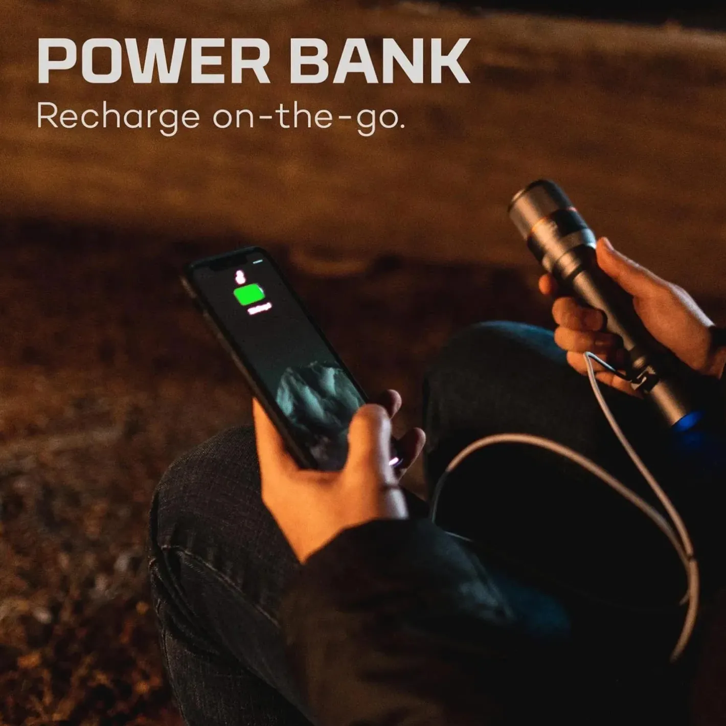 Nebo Lommelygter<Davinci 3500 Rechargeable Flashlight