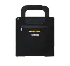 Nitecore Powerbanks Og Solceller<FSP100W Sort (BLACK)