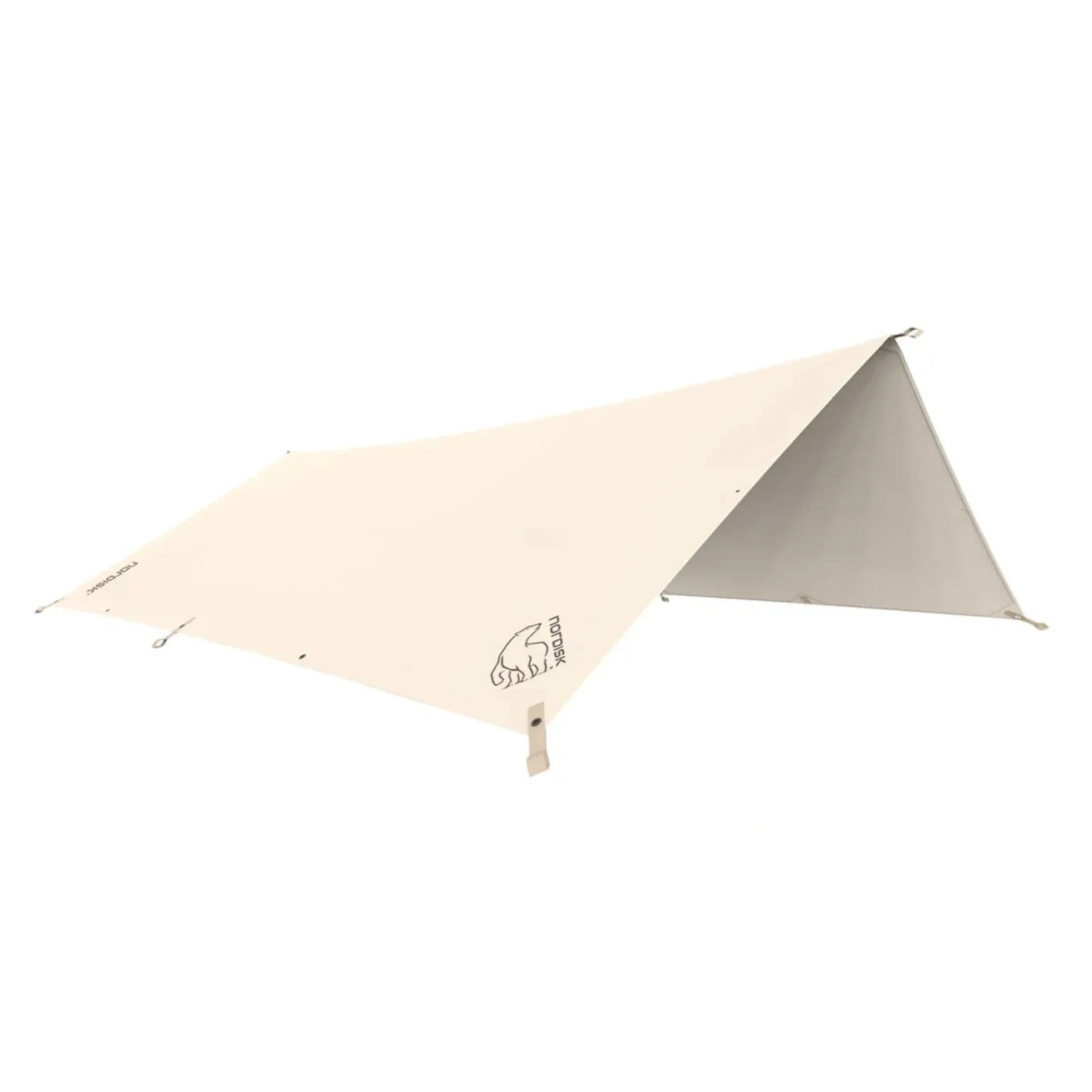 Nordisk Tarps<Kari 8 Basic Cotton Tarp Hvid (NATURAL)