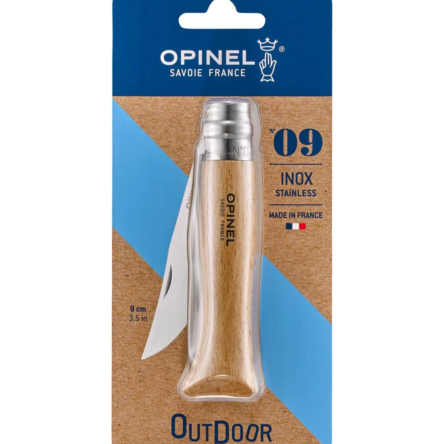 Opinel Knive Og Tools<Tradition N°9 Stainless Steel Brun (BEACHWOOD)