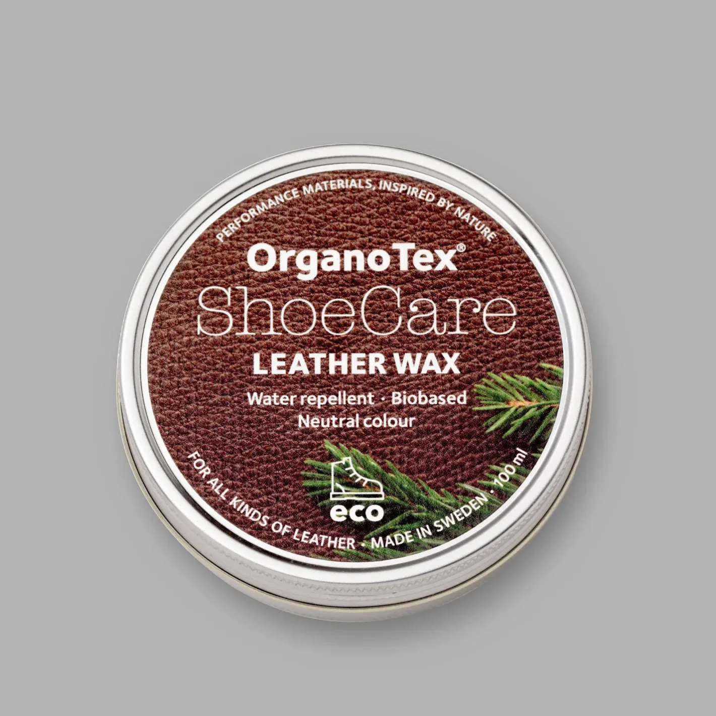 OrganoTex Vask Og Imprægnering|Fodtøjspleje<ShoeCare Leather Wax 100 Ml
