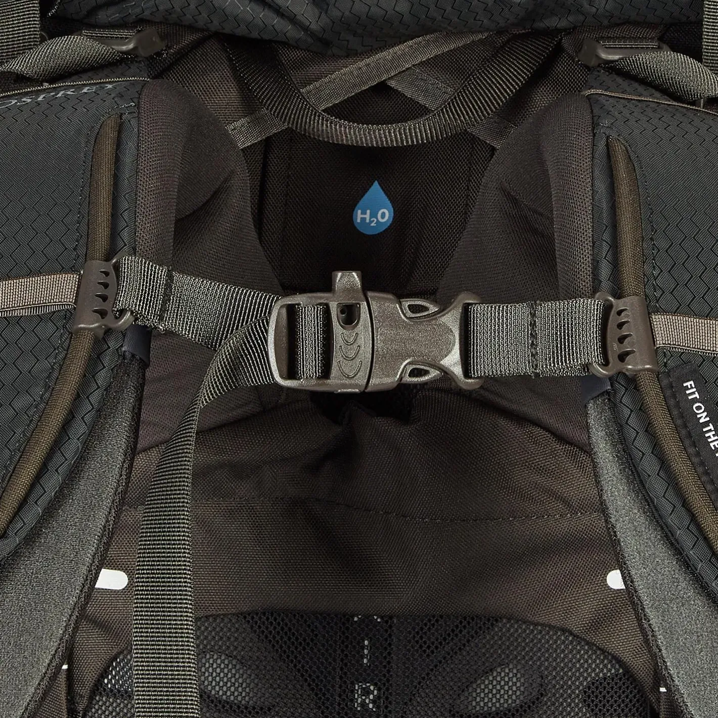 Et Grønnere Valg Vandrerygsække<Osprey Aether 55 Sort (BLACK)