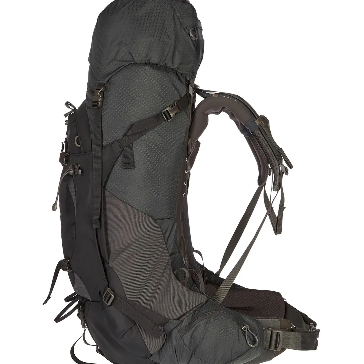 Et Grønnere Valg Vandrerygsække<Osprey Aether 55 Sort (BLACK)