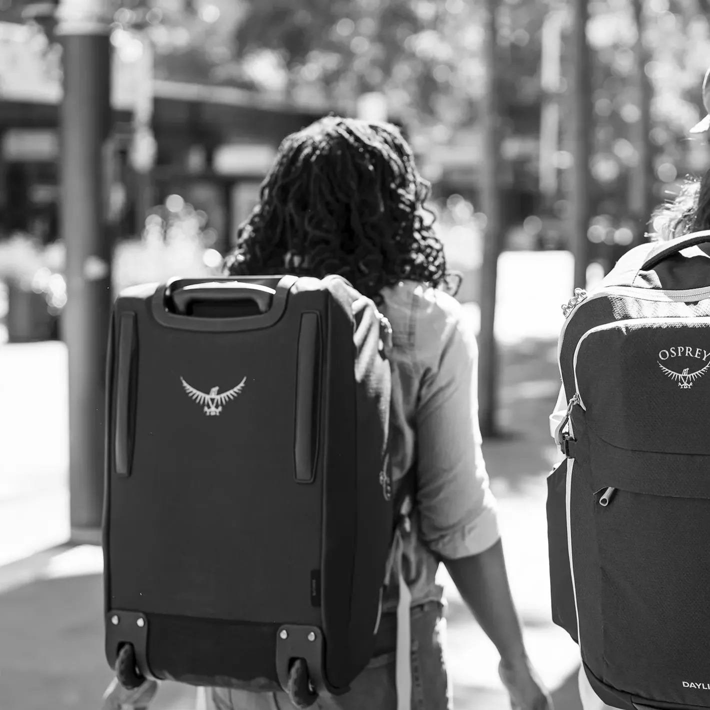Osprey Duffel Bags<Daylite Carry-on Wheeled Duffel 40 Sort (BLACK)