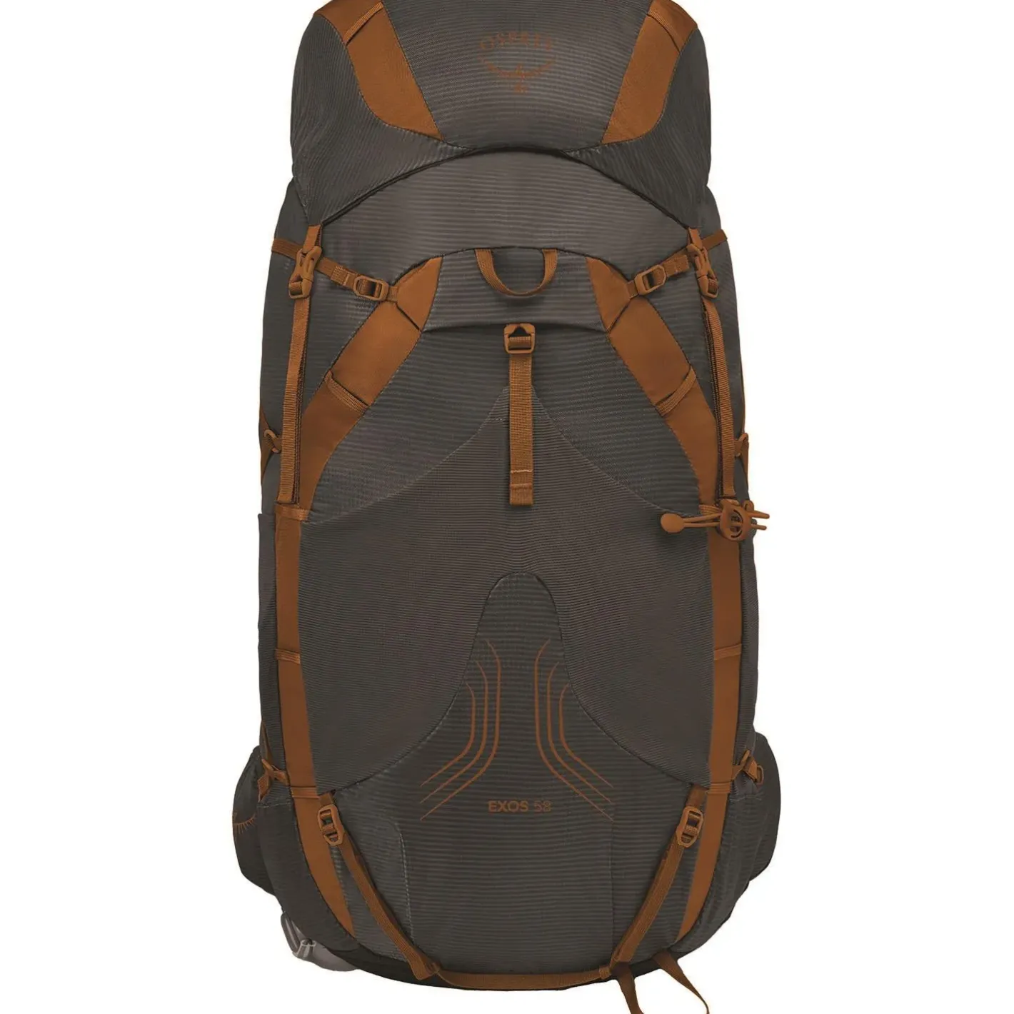 Osprey Vandrerygsække<Mens Exos 58 Grå (DARK CHARCOAL GREY)
