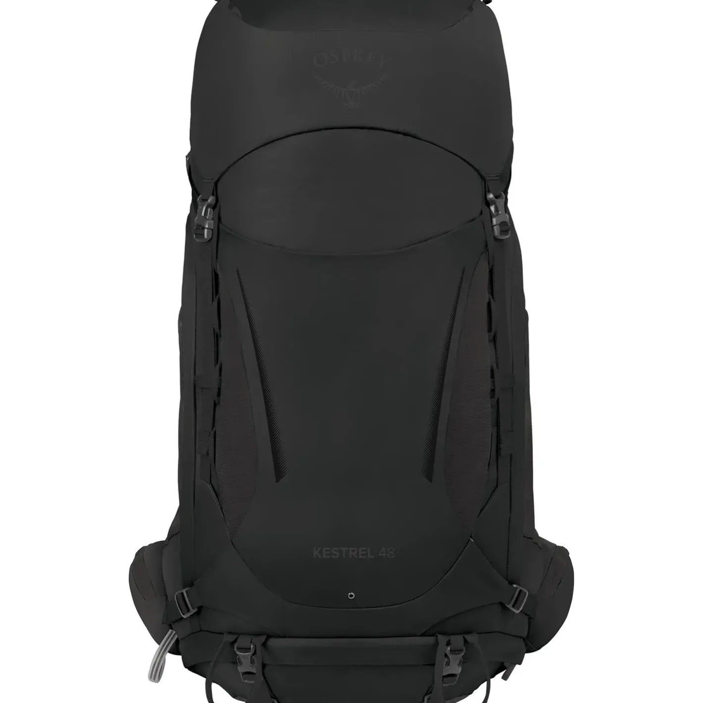 Et Grønnere Valg Vandrerygsække<Osprey Mens Kestrel 48 Sort (BLACK)