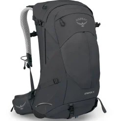 Et Grønnere Valg Små Rygsække<Osprey Mens Stratos 34 Grå (TUNNEL VISION GREY)