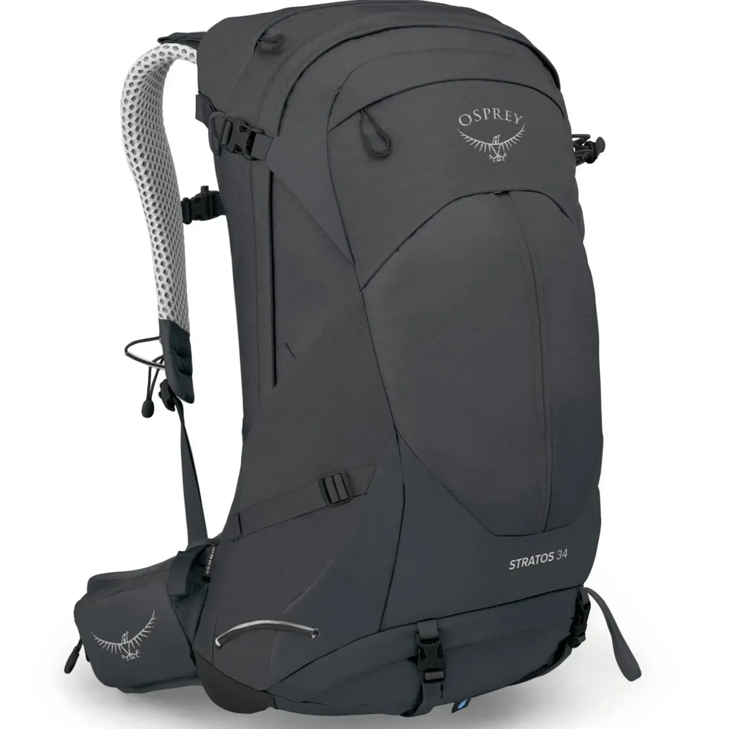 Et Grønnere Valg Små Rygsække<Osprey Mens Stratos 34 Grå (TUNNEL VISION GREY)