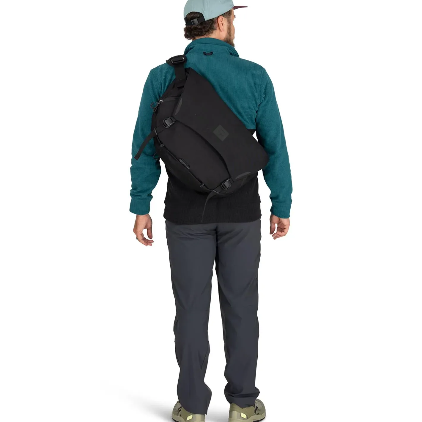Osprey Hip Og Sling Bags<Metron Messenger 18 Sort (BLACK/ANCHOR BLUE)