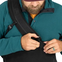 Osprey Hip Og Sling Bags<Metron Messenger 18 Sort (BLACK/ANCHOR BLUE)