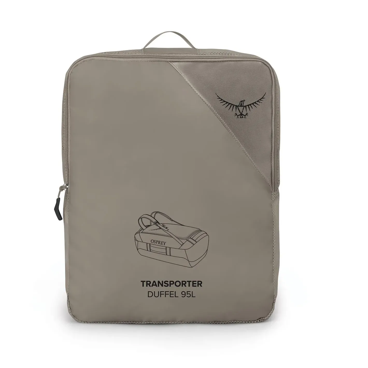 Et Grønnere Valg Duffel Bags<Osprey Transporter 95 Beige (TAN CONCRETE)