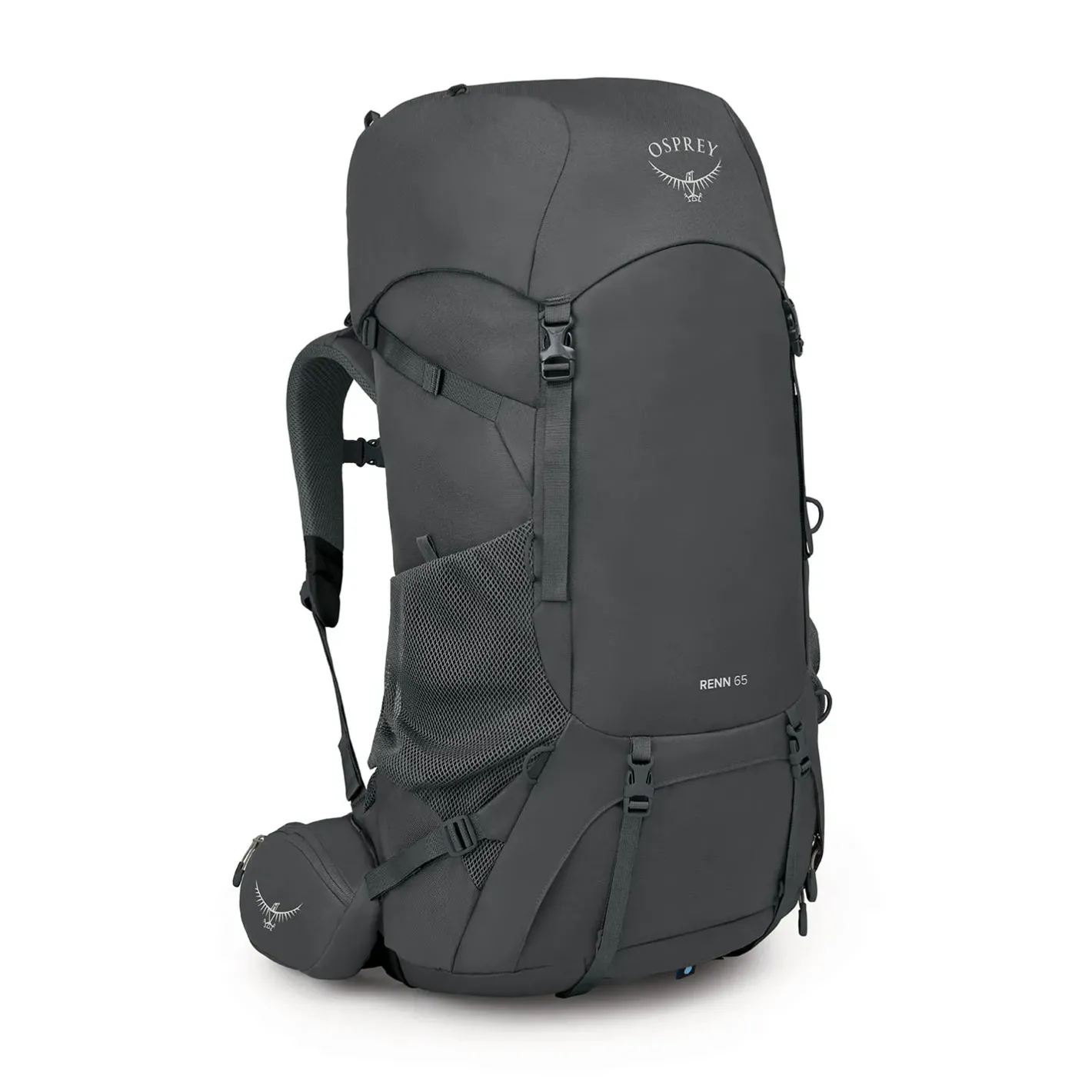 Et Grønnere Valg Vandrerygsække<Osprey Womens Renn 65 Grå (DARK CHARCOAL/GRAY WOLF)
