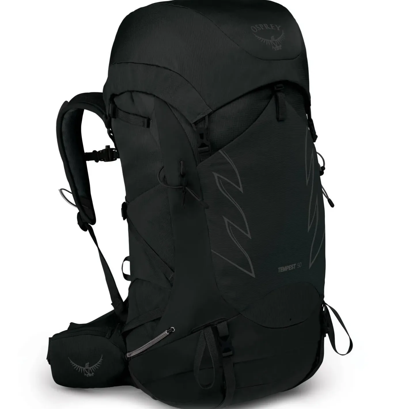 Et Grønnere Valg Vandrerygsække<Osprey Womens Tempest 50 Sort (STEALTH BLACK)
