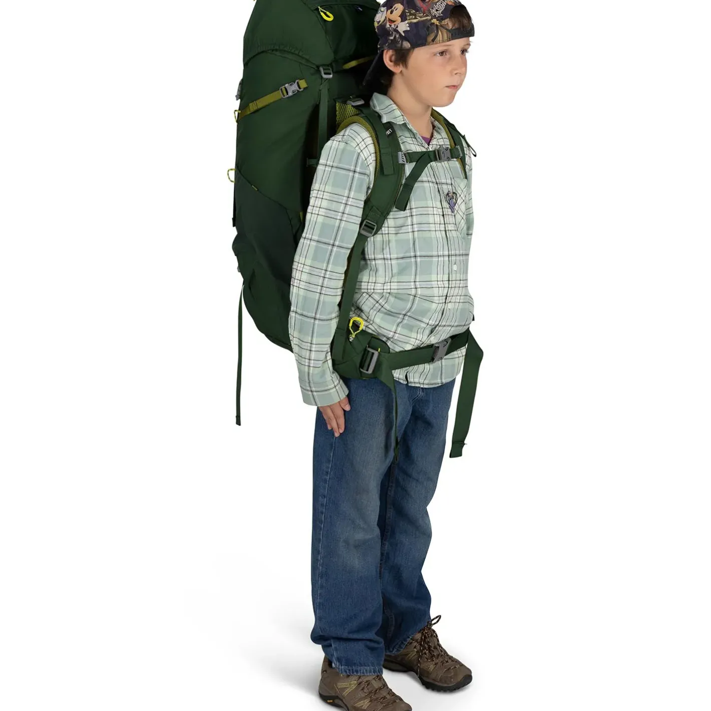 Osprey Vandrerygsække<Youths Ace 50 Grøn (GREEN CANOPY/MATCHA GREEN)