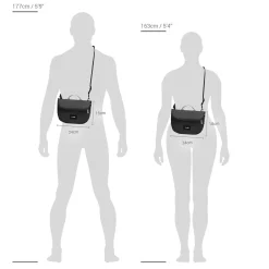 Hip Og Sling Bags<Pacsafe GO Saddle Crossbody Lyserød (ROSE)
