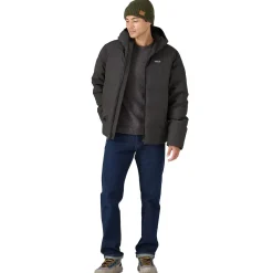 Patagonia Varme Jakker<Mens Jackson Glacier Jacket Sort (BLACK)