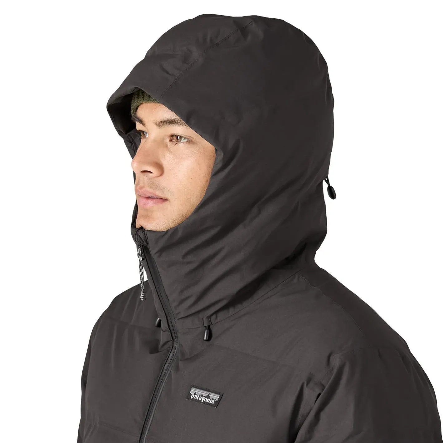 Patagonia Varme Jakker<Mens Jackson Glacier Jacket Sort (BLACK)