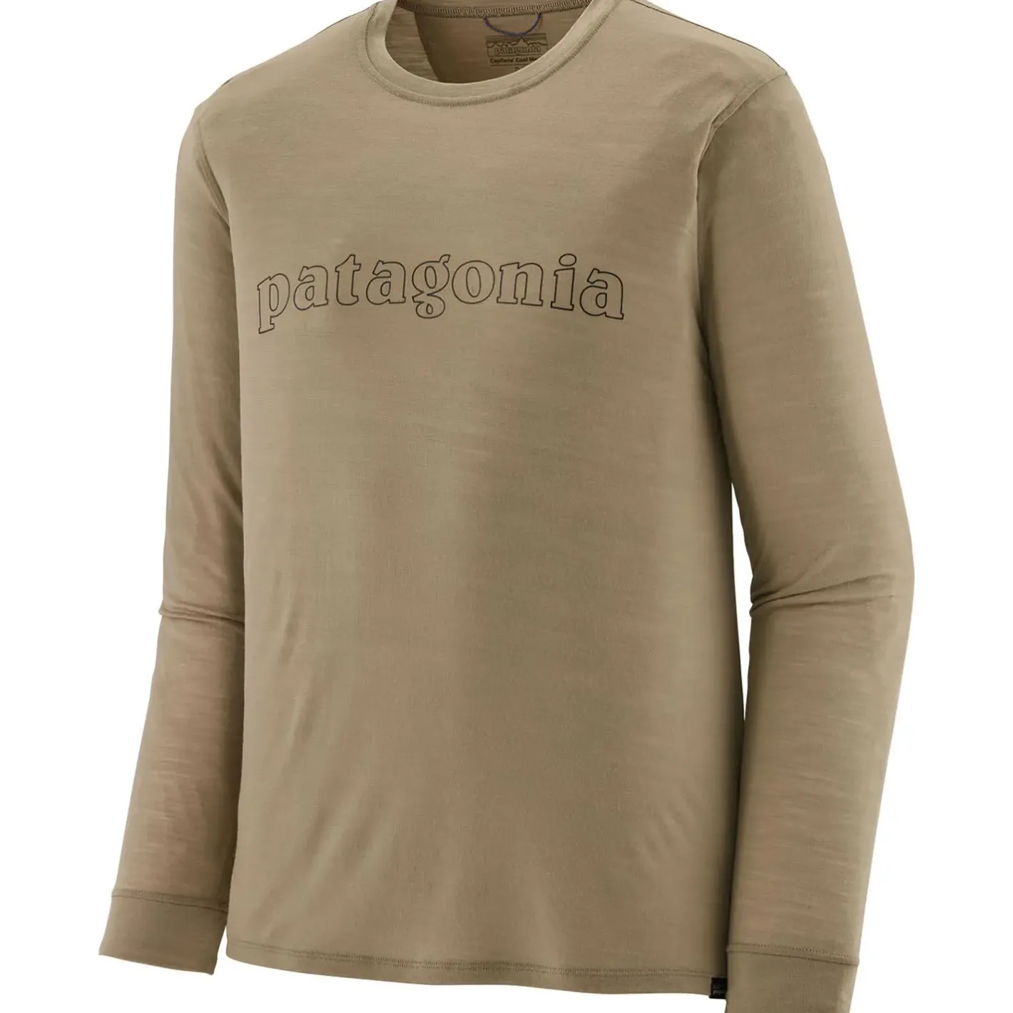 Et Grønnere Valg T-Shirts<Patagonia Mens L/S Cap Cool Merino Blend Graphic Shirt