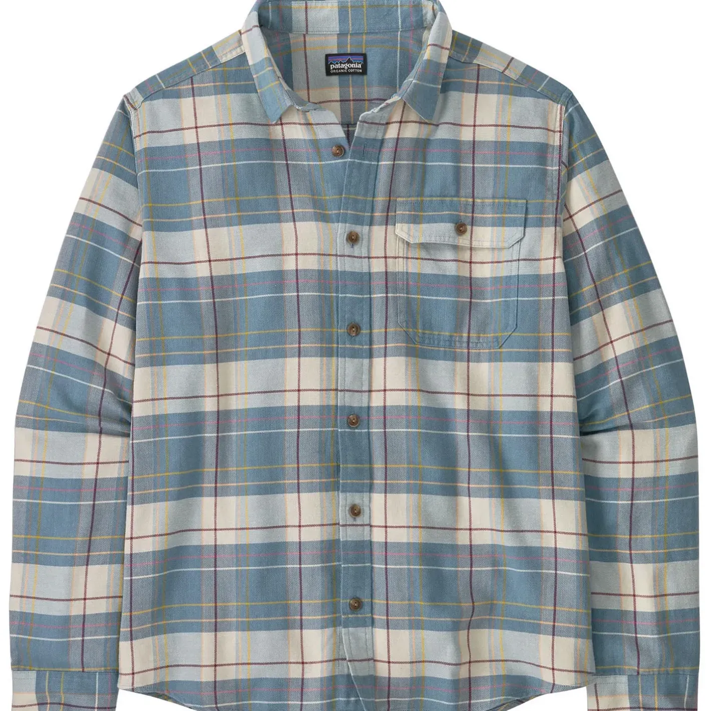 Et Grønnere Valg Skjorter<Patagonia Mens L/S LW Fjord Flannel Shirt