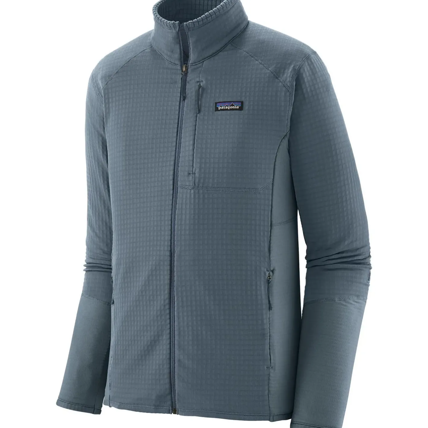 Patagonia Fleece- Og Uldtrøjer<Mens R1 Jacket Blå (UTILITY BLUE)