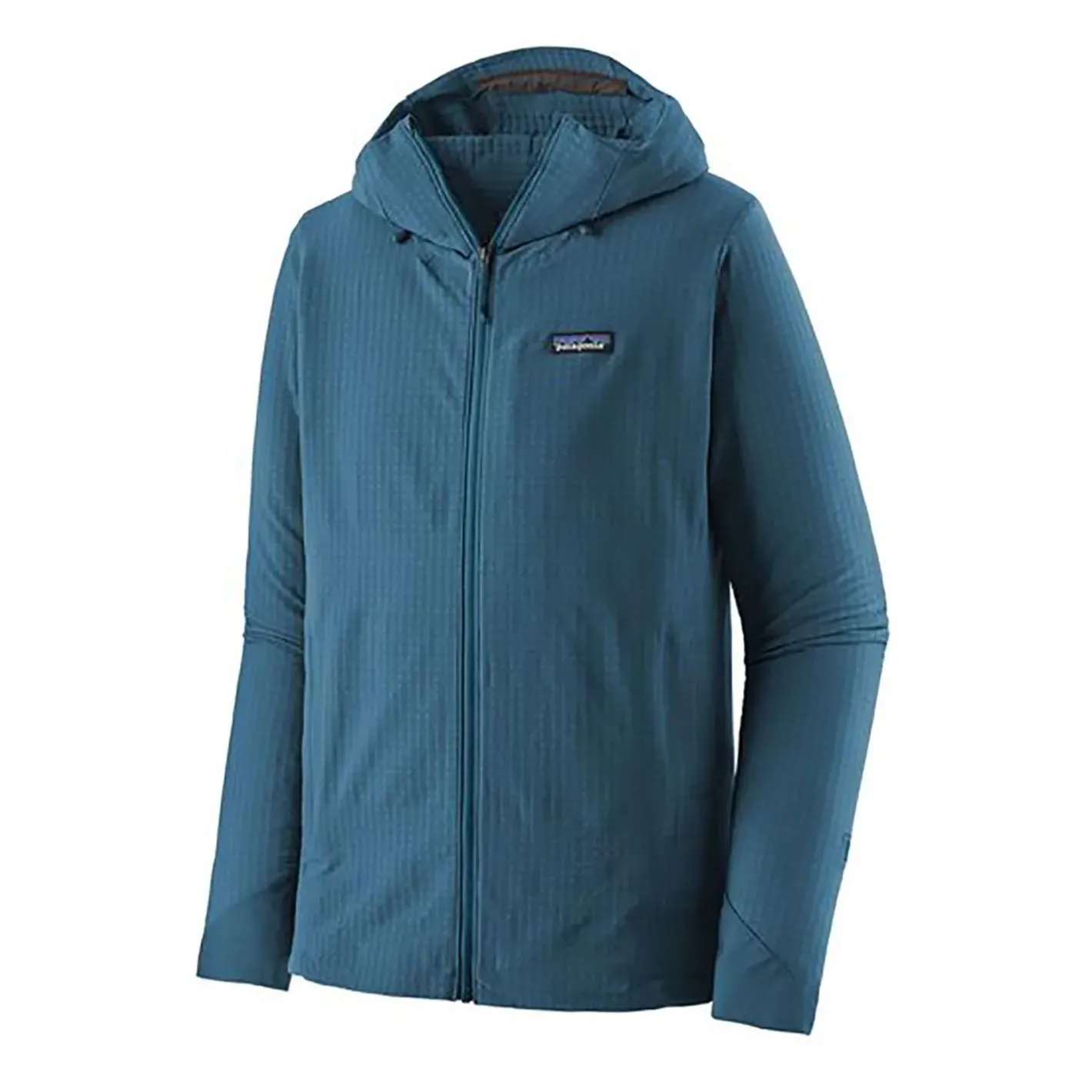 Patagonia Fleece- Og Uldtrøjer<Mens R1 Techface Hoody Blå (WAVY BLUE)