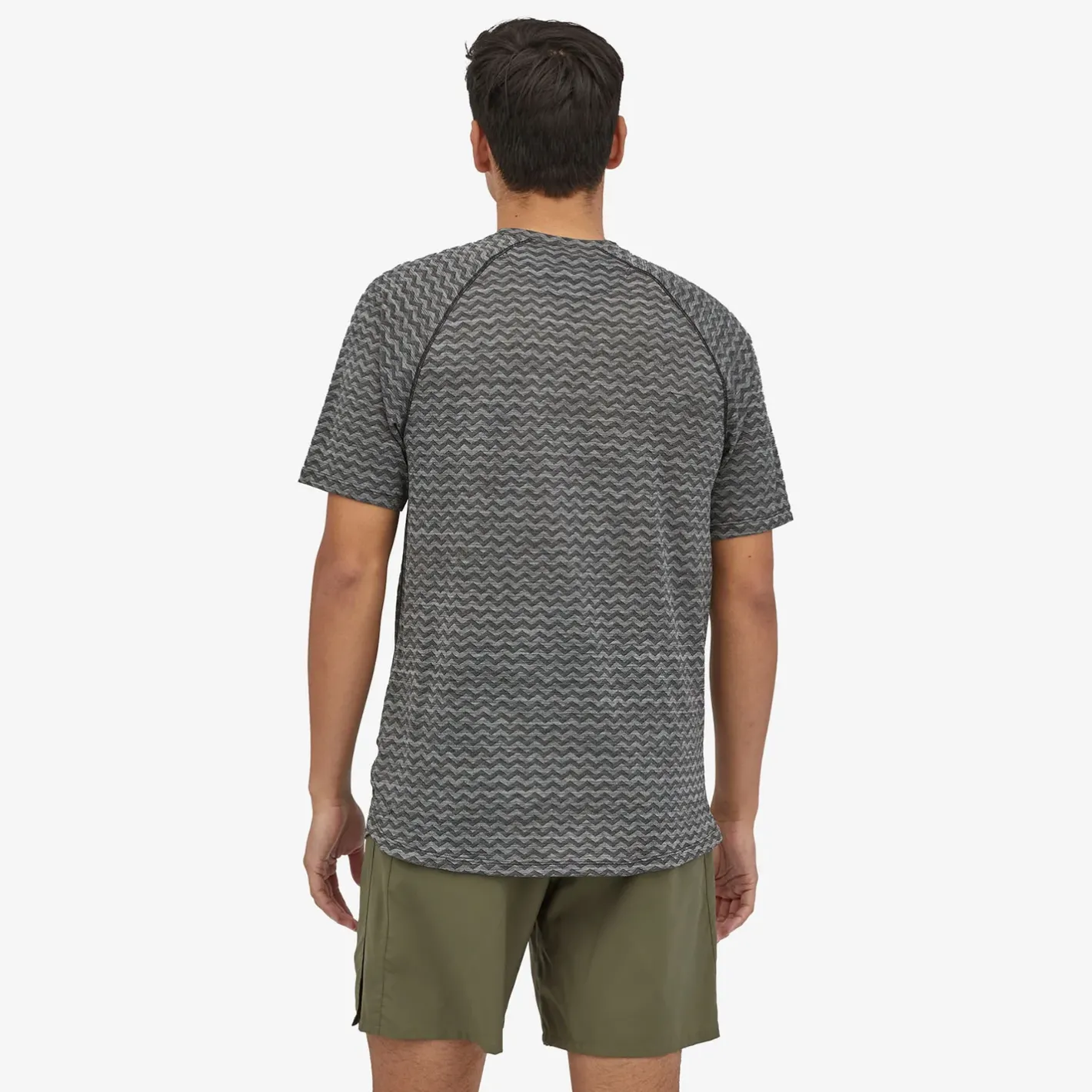 Patagonia Veste<Mens Ridge Flow Shirt Sort (BLACK)