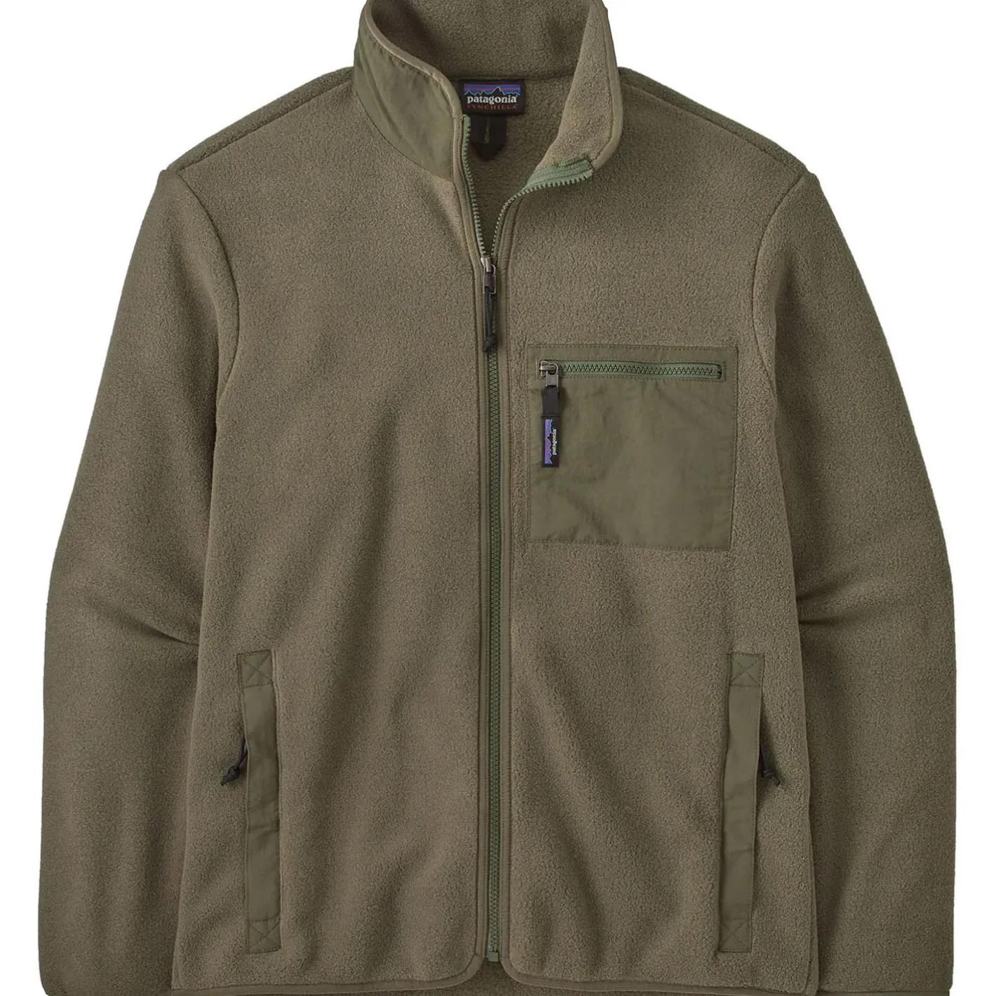 Patagonia Fleece- Og Uldtrøjer<Mens Synch Jacket Grøn (BASIN GREEN)