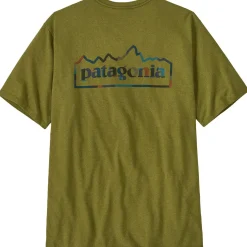 Patagonia T-Shirts<Mens Unity Fitz Responsibili-Tee Grøn (GRAZE GREEN)