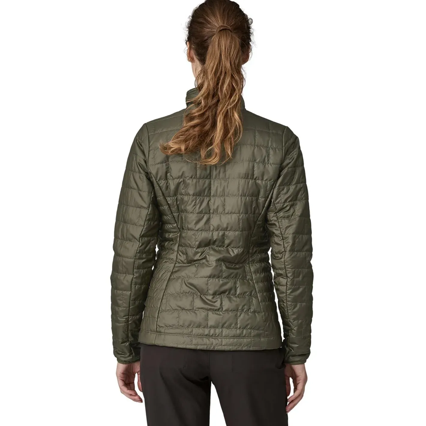 Et Grønnere Valg Varme Jakker<Patagonia Womens Nano Puff Jacket Grøn (PINE NEEDLE GREEN)