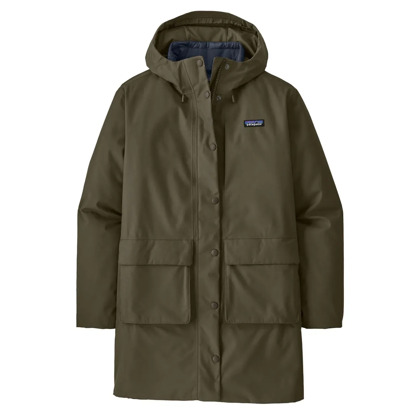 Patagonia Varme Jakker<Womens Pine Bank 3-in-1 Parka Grøn (BASIN GREEN)