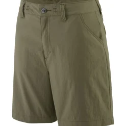 Patagonia Shorts<Womens Quandary Shorts - 7" Grøn (TENT GREEN)