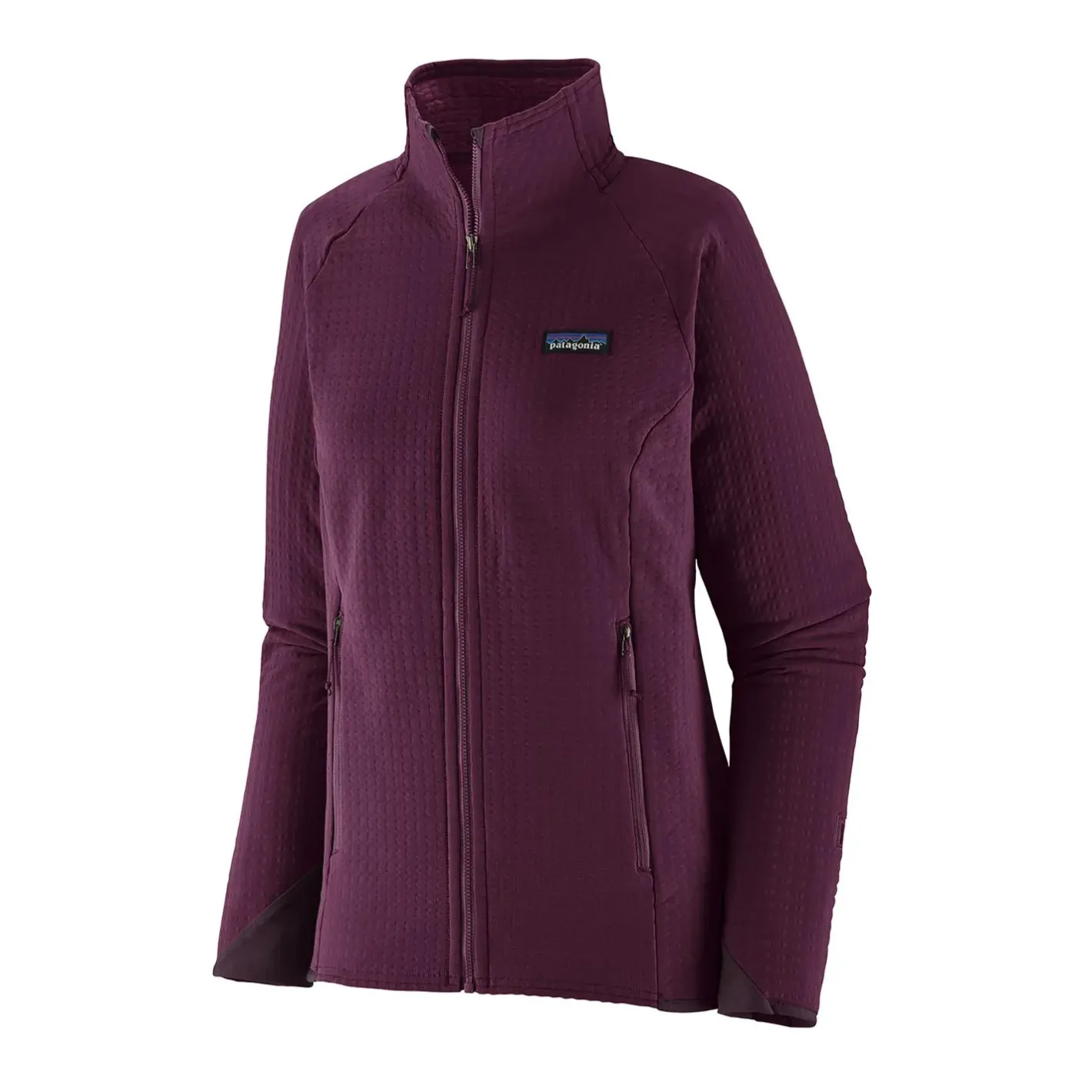 Patagonia Fleece- Og Uldtrøjer<Womens R2 Techface Jacket Lilla (NIGHT PLUM)