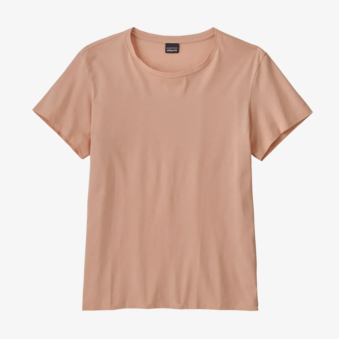 Patagonia T-Shirts<Womens Regenerative Org Cotton Tee Lyserød (ANTIQUE PINK)