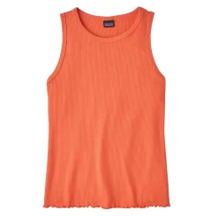 Patagonia Toppe<Womens Rib Knit Tank Orange (COHO CORAL)
