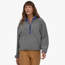 Patagonia Sweaters Og Pullovers<Womens Synch Marsupial Grå (NICKEL)