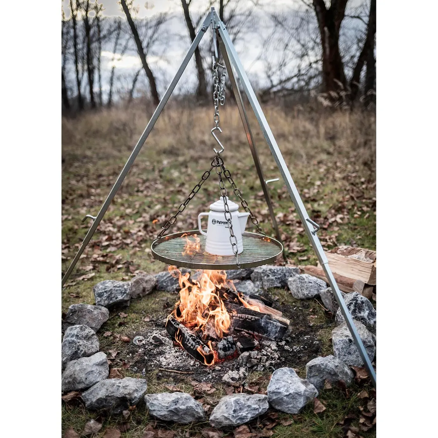 Petromax Udstyr Til Bålmad|Tilbehør Til Kogegrej<Hanging Grate For Cooking Tripod