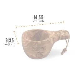 Petromax Udstyr Til Bålmad|Bestik, Tallerkener Og Kopper<Kuksa Cup Brun (OLIVE WOOD)