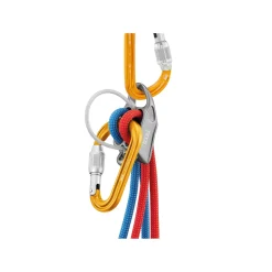 Petzl Karabiner<Attache Screw Lock Carabiner Gul (YELLOW)
