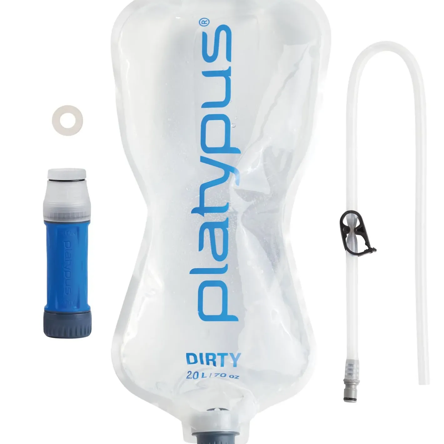 Platypus Vandrensning<Quickdraw 2l Filter System Blå (BLUE)