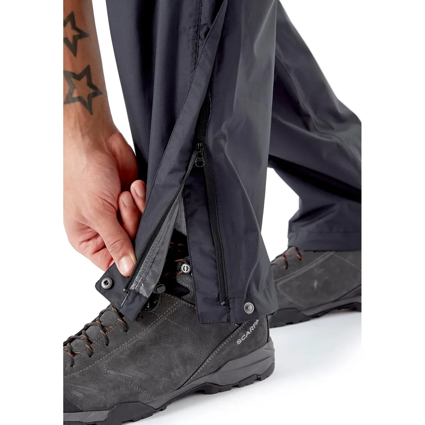 RAB Vandtætte Bukser<Mens Downpour Eco Pants Sort (BLACK)