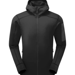 RAB Fleece- Og Uldtrøjer<Mens Modulus Hoody Sort (BLACK)
