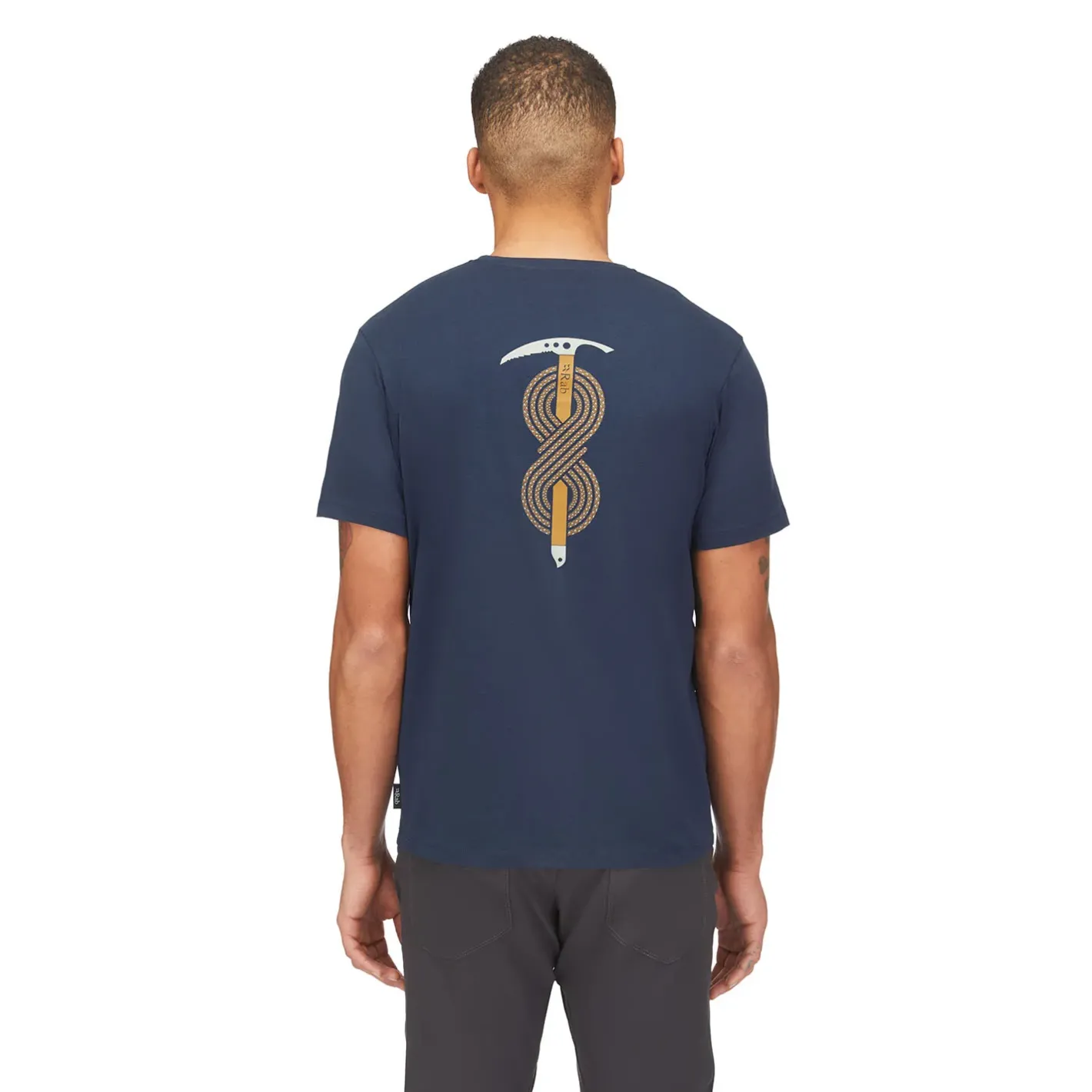 RAB T-Shirts<Mens Stance Axe Tee Blå (DEEP INK)