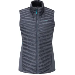 Et Grønnere Valg Veste<RAB Womens Cirrus Flex 2.0 Vest Grå (STEEL)