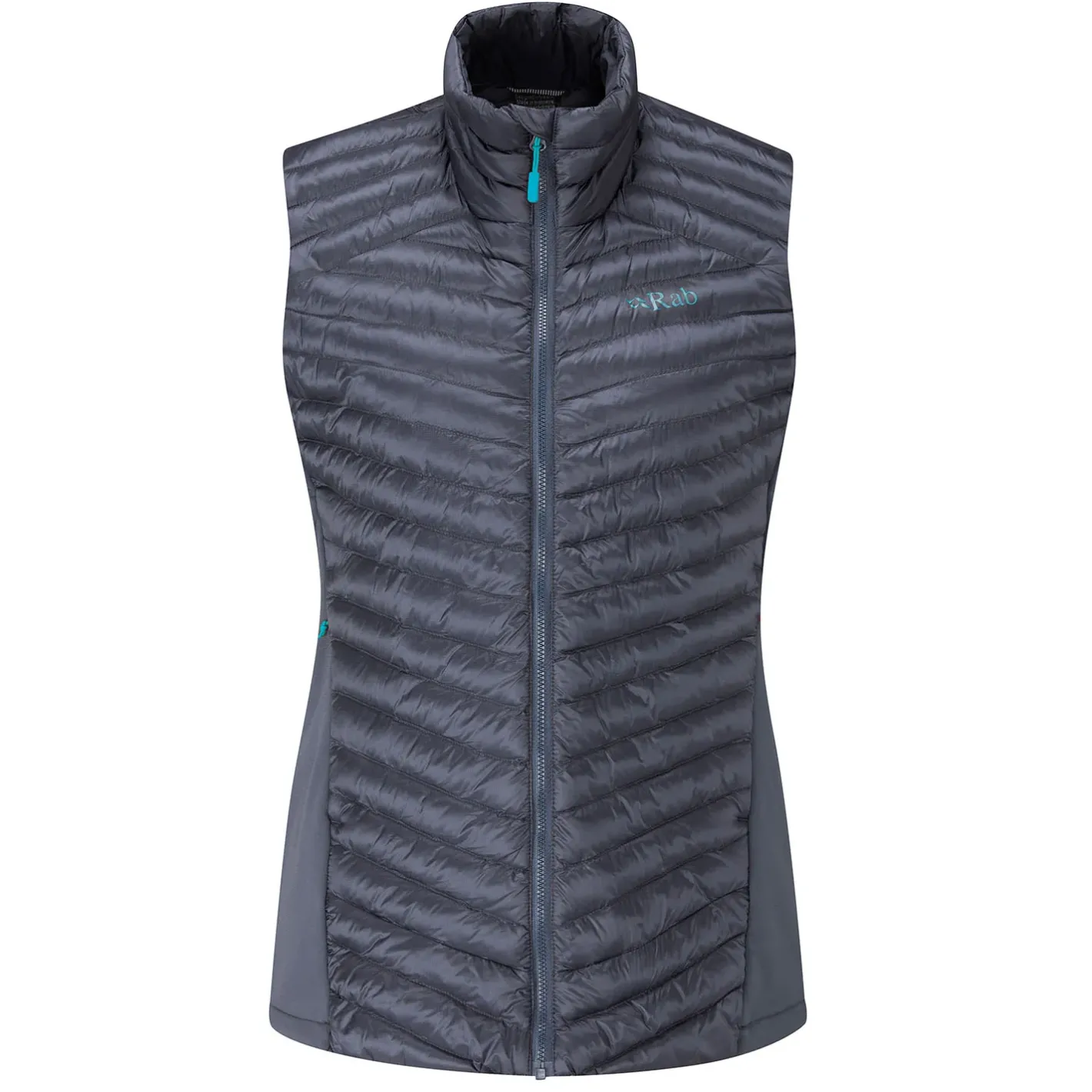 Et Grønnere Valg Veste<RAB Womens Cirrus Flex 2.0 Vest Grå (STEEL)