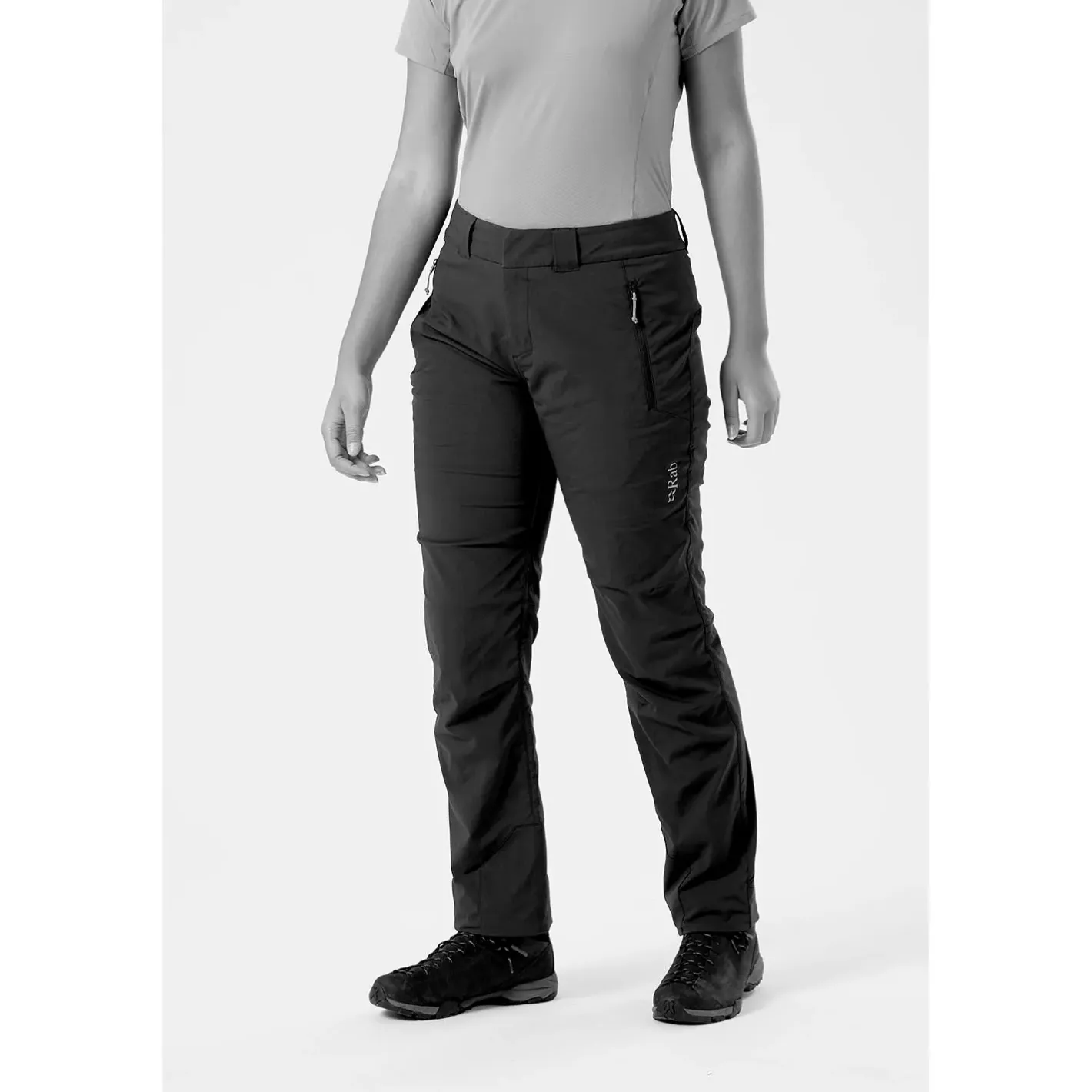 RAB Bukser<Womens Incline VR Pants Sort (BELUGA)